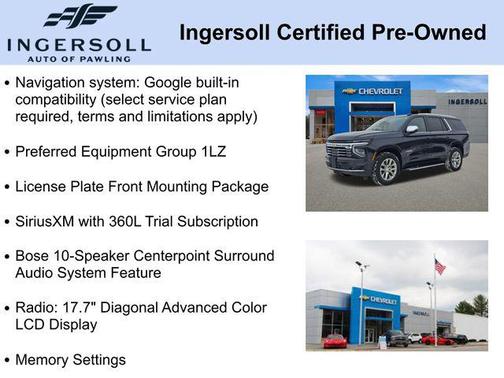 2025 Chevrolet Tahoe Premier