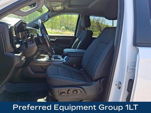 Summit White 2023 Chevrolet Silverado 1500 LT