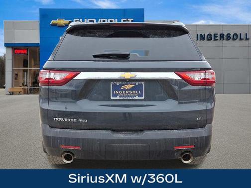Graphite Metallic 2021 Chevrolet Traverse LT Leather