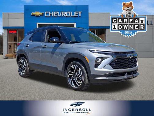 Sterling Gray Metallic 2025 Chevrolet Trailblazer RS