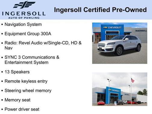 2019 Lincoln Nautilus Reserve