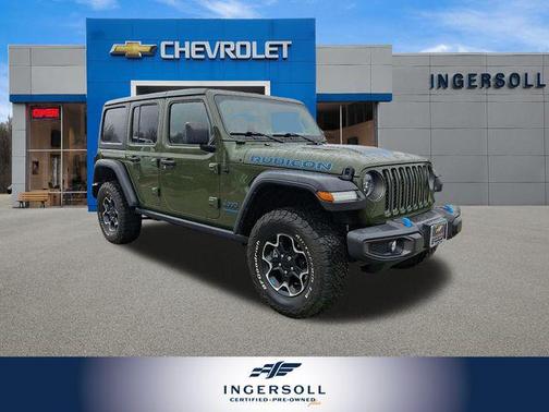 Sarge Green Clearcoat 2023 Jeep Wrangler 4xe Rubicon