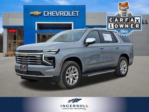 Sterling Gray Metallic 2025 Chevrolet Tahoe Premier