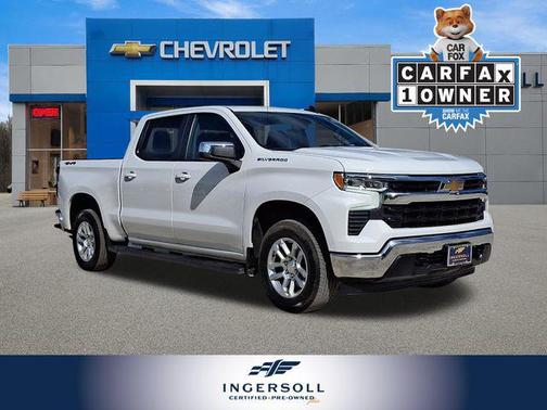 Summit White 2023 Chevrolet Silverado 1500 LT