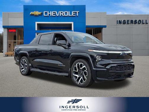Black 2024 Chevrolet Silverado EV First-Edition RST 4WD