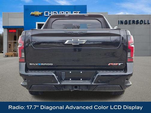 Black 2024 Chevrolet Silverado EV First-Edition RST 4WD