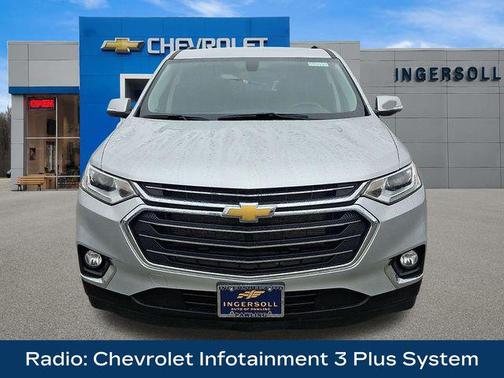 Silver Ice Metallic 2021 Chevrolet Traverse LT Cloth