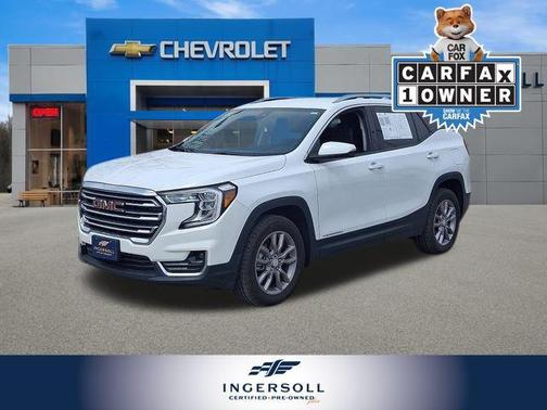 Summit White 2024 GMC Terrain SLT