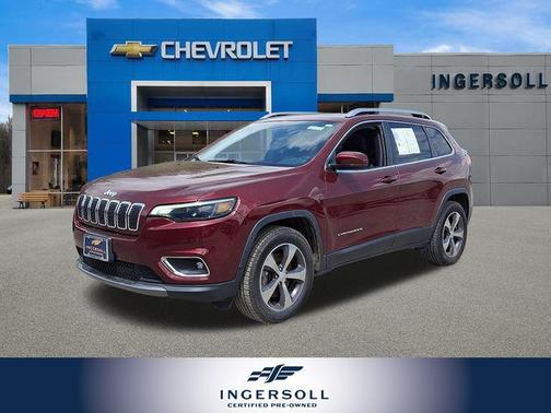 Velvet Red Pearlcoat 2019 Jeep Cherokee Limited