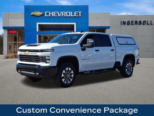 Summit White 2025 Chevrolet Silverado 2500 Custom