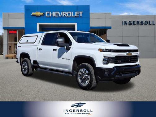 Summit White 2025 Chevrolet Silverado 2500 Custom