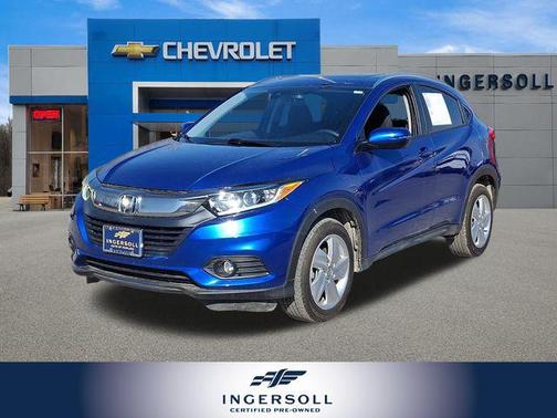 Aegean Blue Metallic 2020 Honda HR-V EX