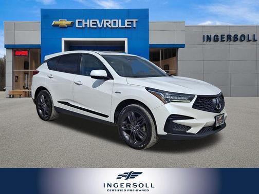 Platinum White Pearl 2021 Acura RDX A-Spec