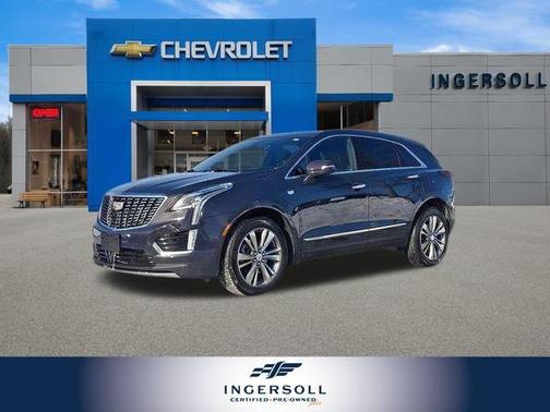 Midnight Sky Metallic 2025 Cadillac XT5 Premium Luxury