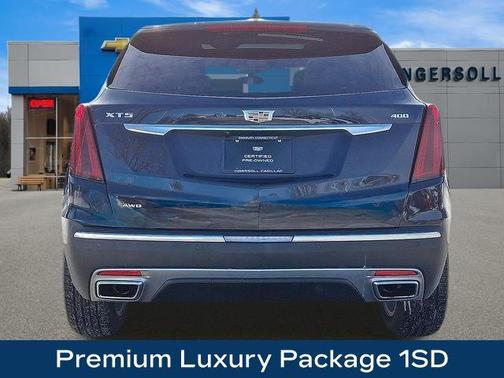 Midnight Sky Metallic 2025 Cadillac XT5 Premium Luxury