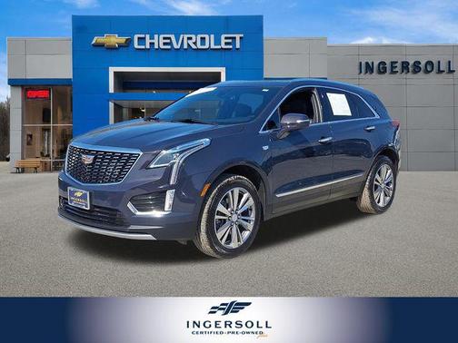 Midnight Sky Metallic 2025 Cadillac XT5 Premium Luxury