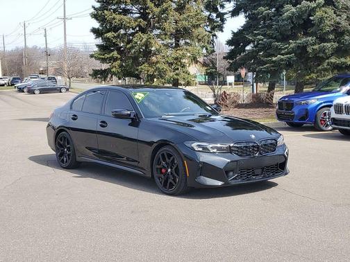 Black Sapphire Metallic 2025 BMW M340 xDrive