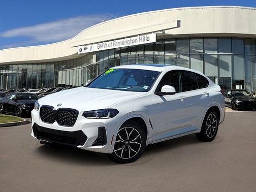 Alpine White 2024 BMW X4 xDrive30i