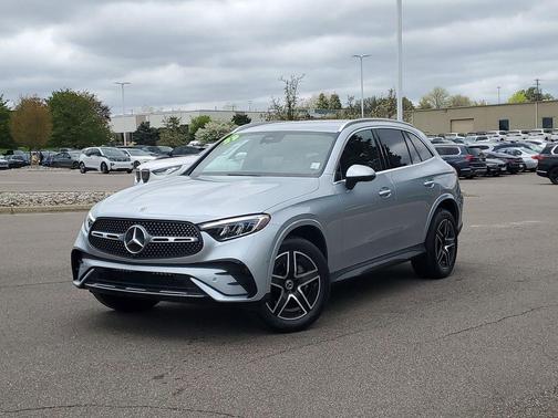 Cirrus Silver Metallic 2025 Mercedes-Benz GLC 350e Base