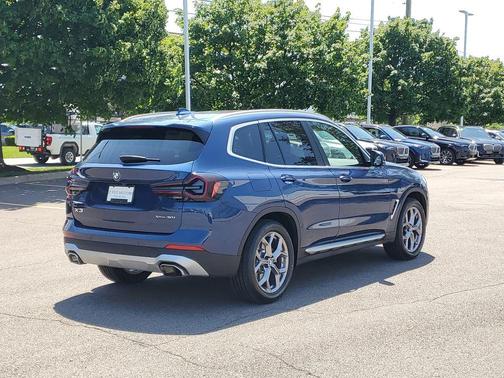 Blue Metallic 2023 BMW X3 xDrive30i