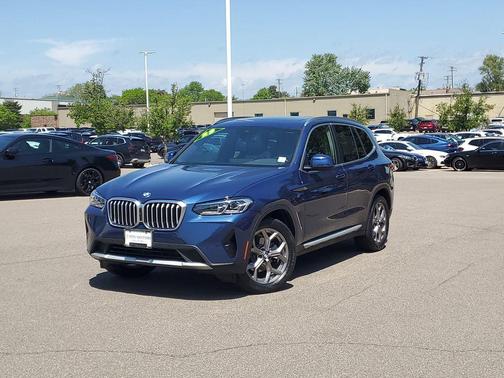 Blue Metallic 2023 BMW X3 xDrive30i