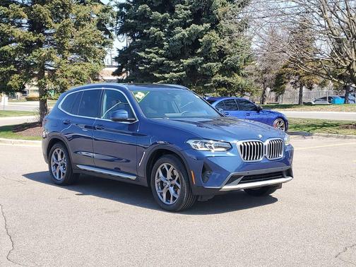 Phytonic Blue Metallic 2023 BMW X3 xDrive30i