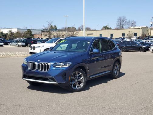 Phytonic Blue Metallic 2023 BMW X3 xDrive30i