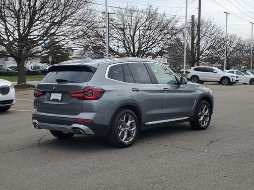 Skyscraper Grey Metallic 2024 BMW X3 xDrive30i