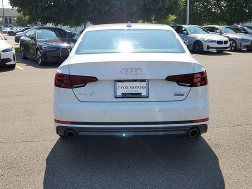 Glacier White 2018 Audi A4 2.0T Premium Plus