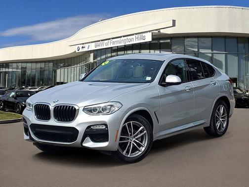 Glacier Silver Metallic 2019 BMW X4 xDrive30i