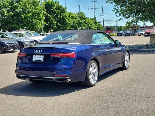 Blue Metallic 2021 Audi A5 45 Premium Plus