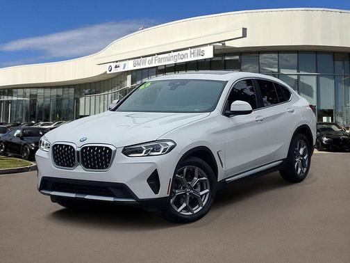 Alpine White 2023 BMW X4 xDrive30i