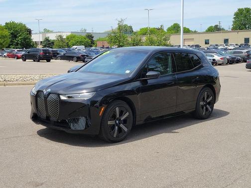 Black Sapphire Metallic 2024 BMW iX xDrive50