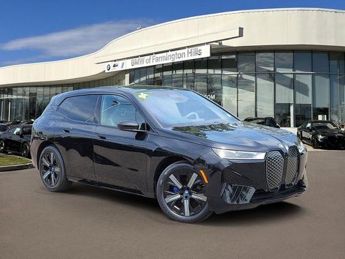 Black Sapphire Metallic 2024 BMW iX xDrive50