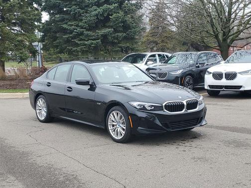 Jet Black 2023 BMW 330e xDrive