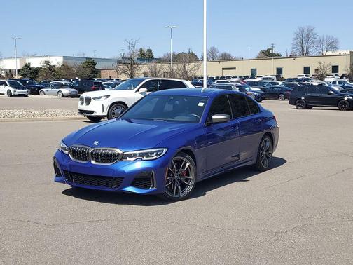 Portimao Blue Metallic 2021 BMW M340 M340i xDrive Sedan
