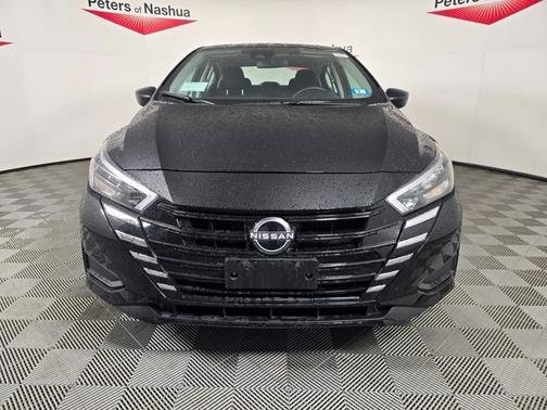 Black 2025 Nissan Versa 1.6 S