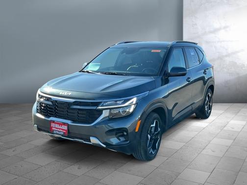 Gray 2024 Kia Seltos EX