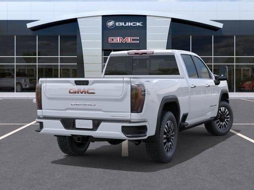 Glacier White Tricoat 2026 GMC Sierra 2500 Denali Ultimate