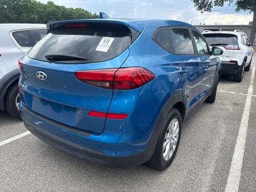 Aqua Blue 2020 Hyundai TUCSON SE