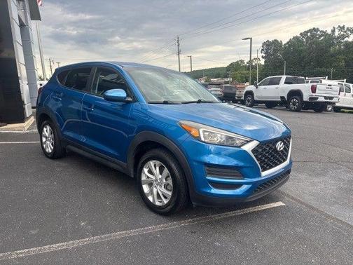 Aqua Blue 2020 Hyundai TUCSON SE