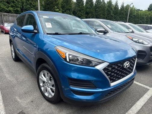 Aqua Blue 2020 Hyundai TUCSON SE