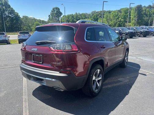 Velvet Red Pearlcoat 2020 Jeep Cherokee Limited