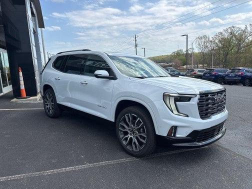 Glacier White Tricoat 2026 GMC Acadia Denali