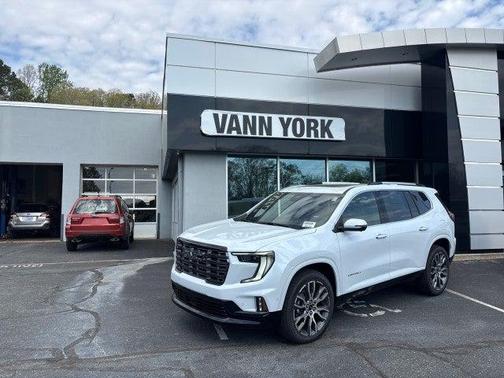 Glacier White Tricoat 2026 GMC Acadia Denali