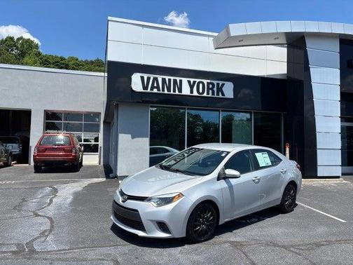 Classic Silver Me 2016 Toyota Corolla L