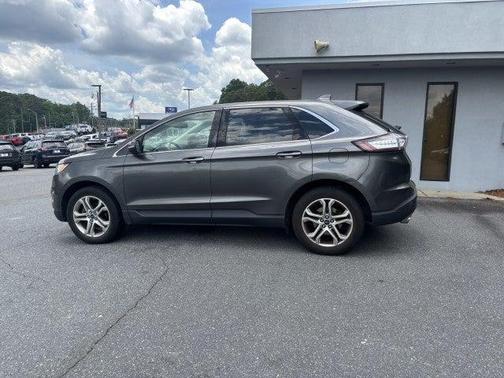 Magnetic Metallic 2017 Ford Edge Titanium