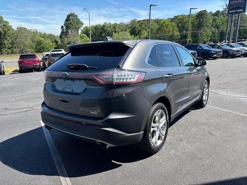 Magnetic Metallic 2017 Ford Edge Titanium