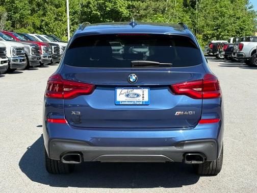 Blue Metallic 2018 BMW X3 M40I