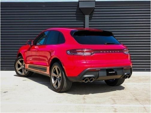 Carmine Red 2025 Porsche Macan